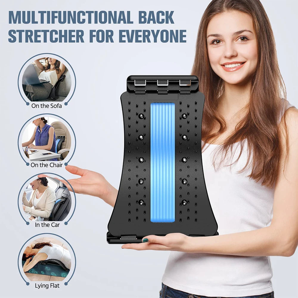 1 Piece Back Stretcher Back Pain Relief Device for Herniated Disc, Sciatica, Scoliosis