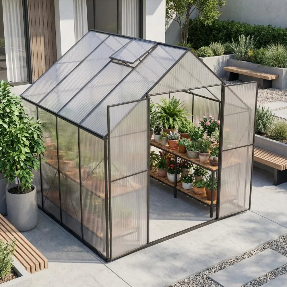 Heavy Duty Outdoor Greenhouse for Backyard & Garden Use