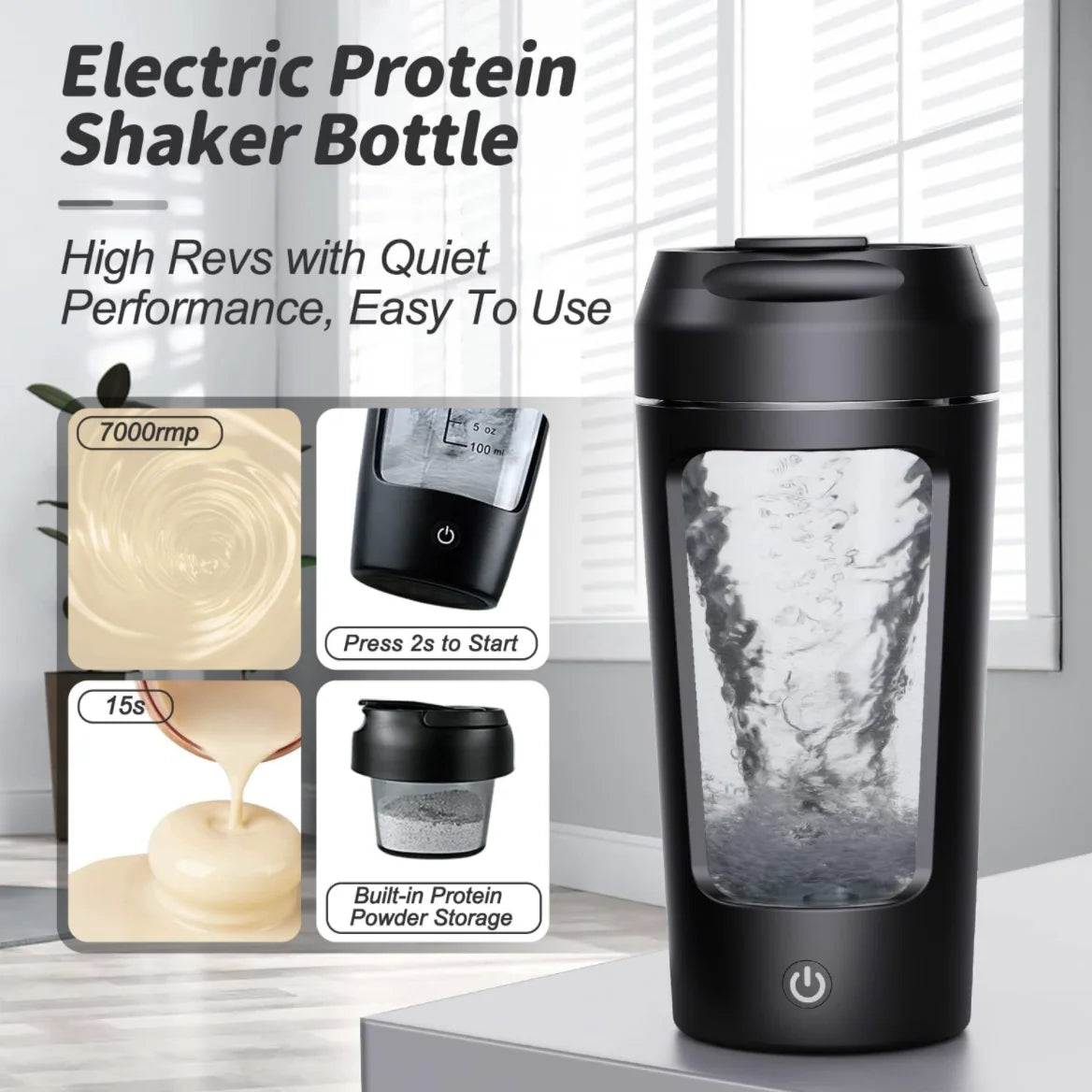 Electric Portable Fully Automatic Stirring Cup