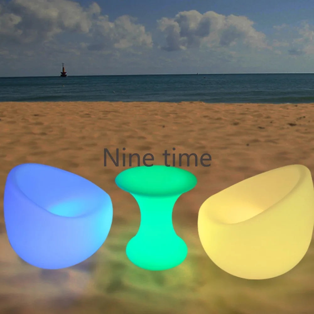 Bright Bar Patio Decor Led Tables Outdoor