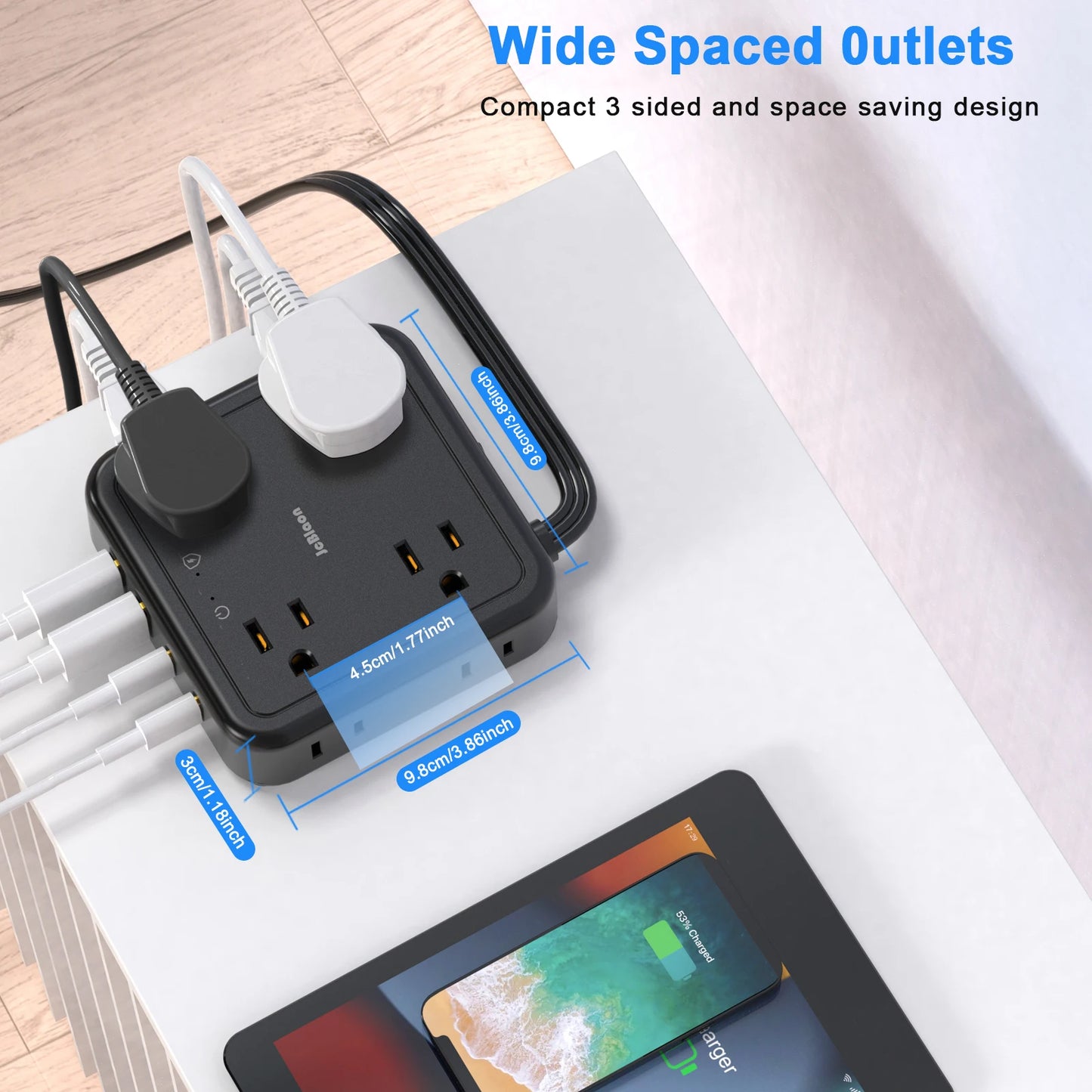 12-in-1 US Plug Power Strip