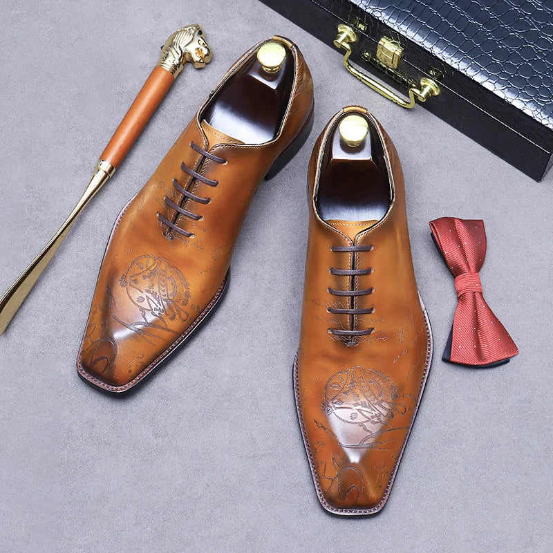 Genuine Leather Oxford High-End Men's Shoes