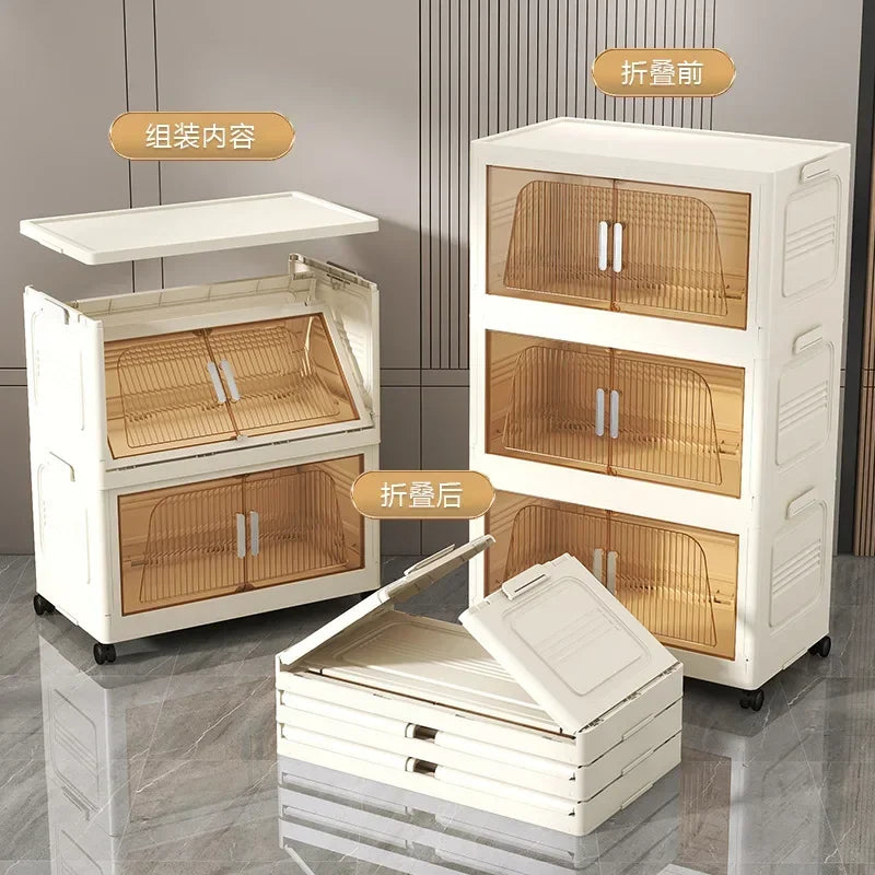 Multifunctional Folding Storage Cabinet