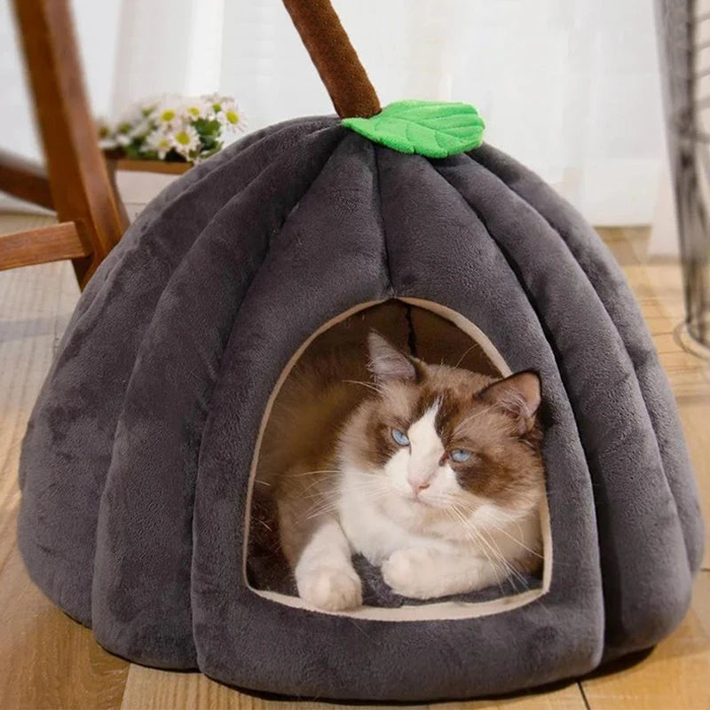 Bed for Cats Plush Banana Habitat