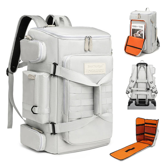 Large Capacity Travel Backpack Wet Dry Separation