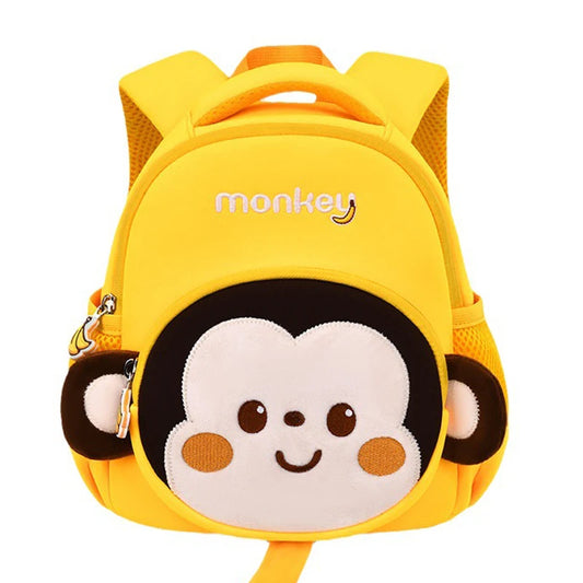 Monkey School Backpacks for Kids with tale