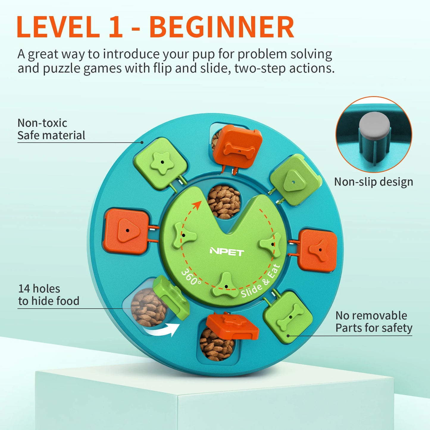 NPET Dog Puzzle Slow Feeder
