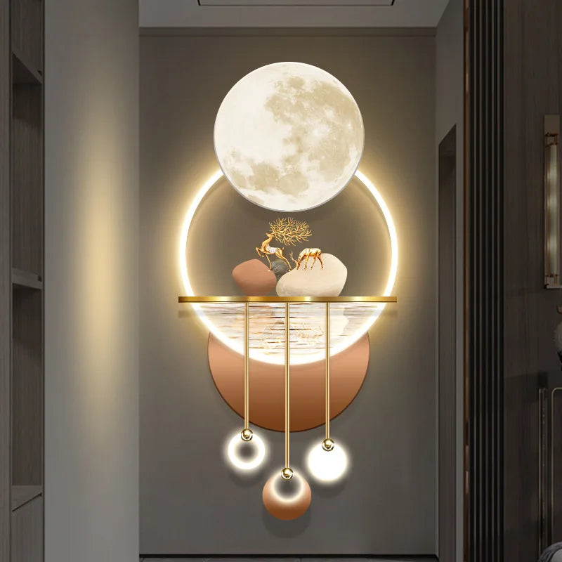 Modern Luxury Decor Wall Lamp Nordic Background