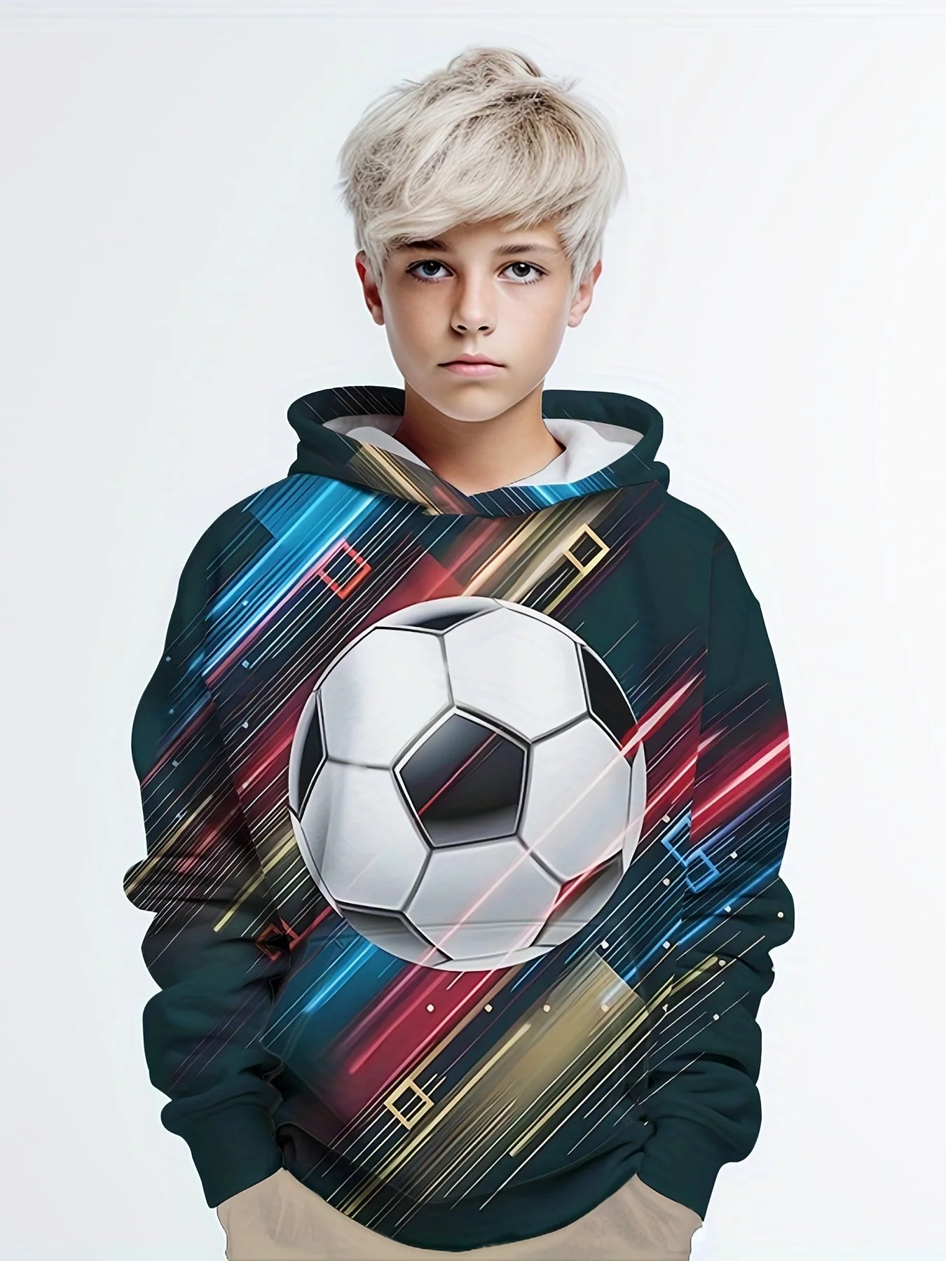 Hoodies Creative 3D Art Graffiti Sweatshirt