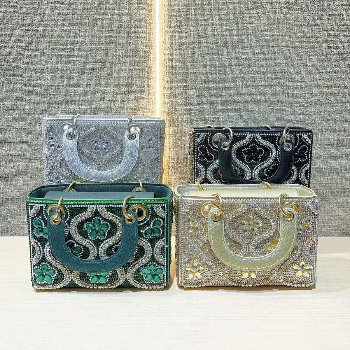 Rhinestone Evening Fashion Clutch