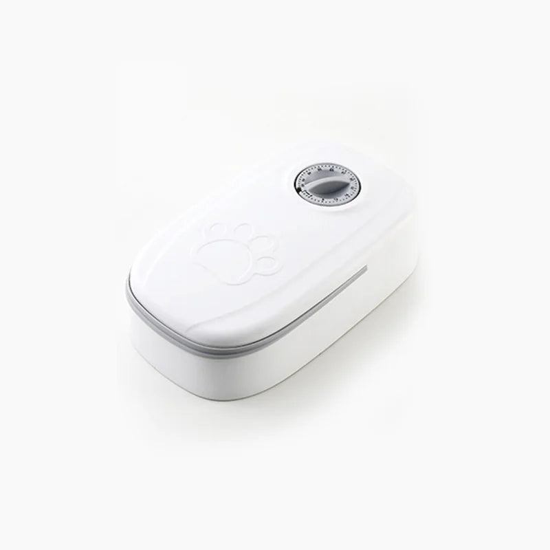 Pet Automatic Timing Feeder Dry&Wet Food Container
