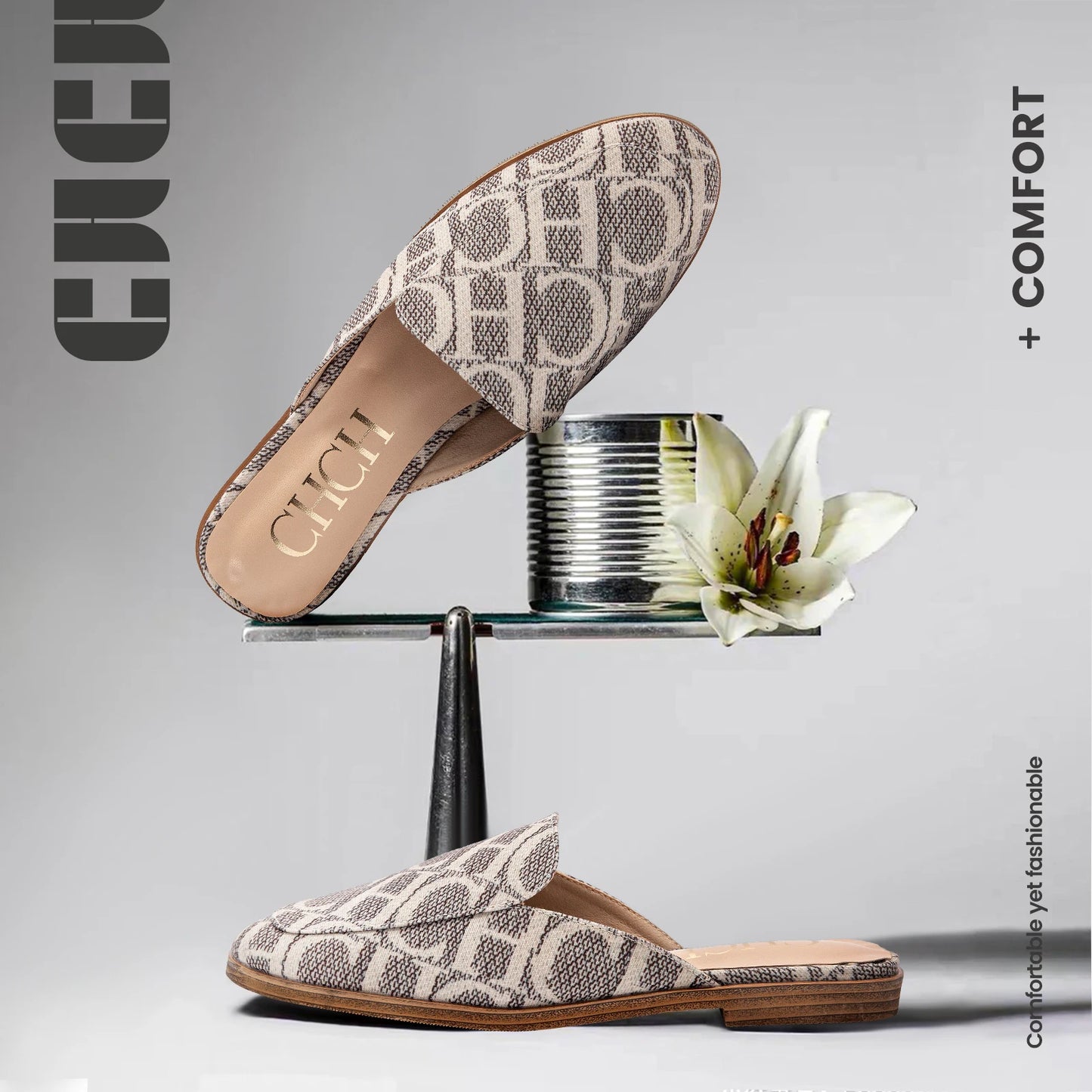 Luxury Slippers Women's Low Heel Sandals