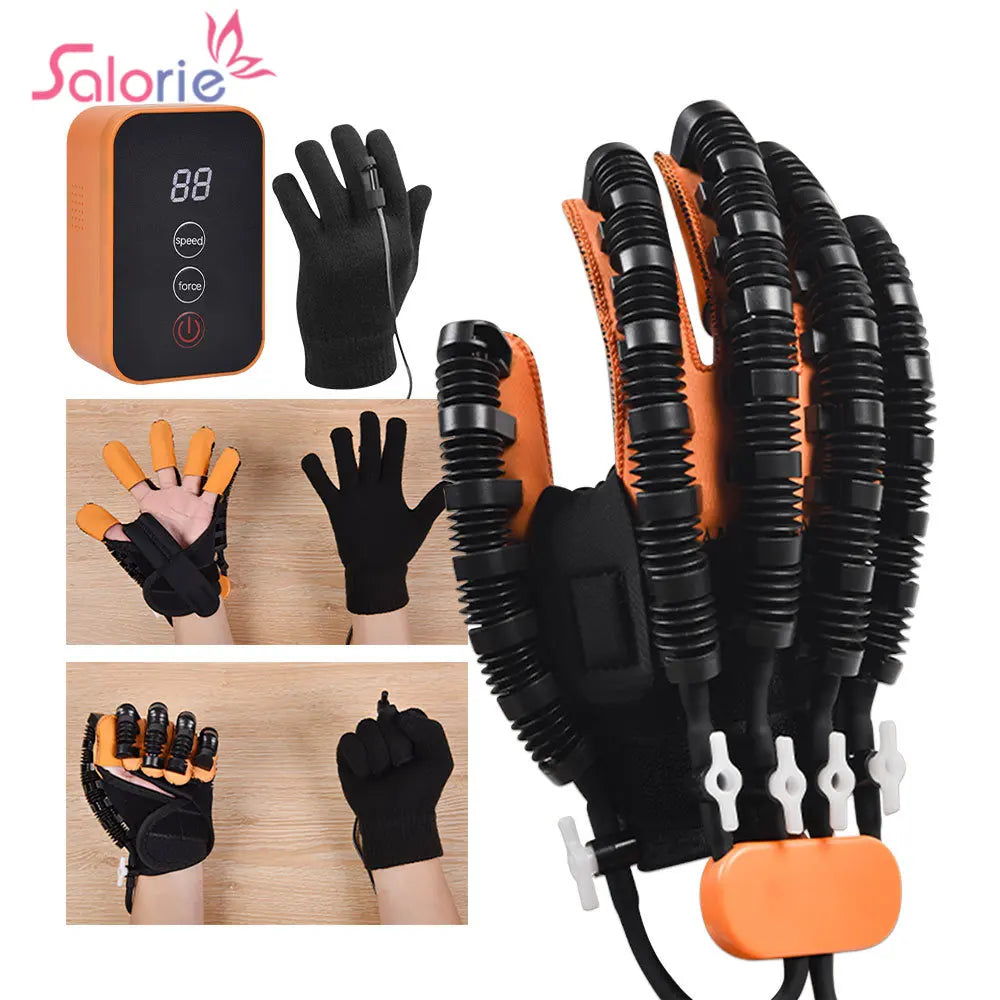 Portable Rehabilitation Robot Gloves Finger Hand Exerciser
