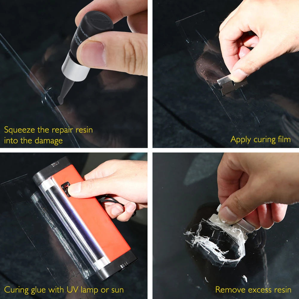 Automotive Glass Nano Repair Fluid