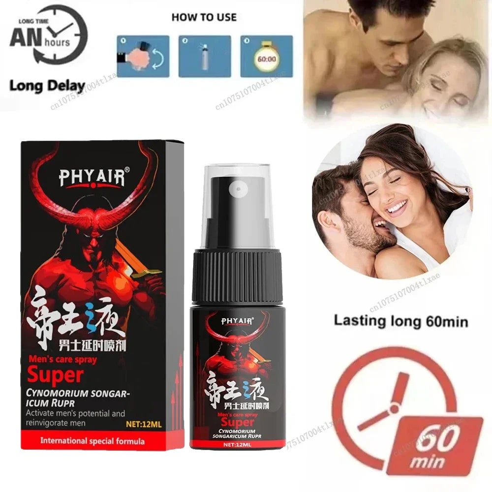 Men's Delay Time Spray Sexual Enhancement