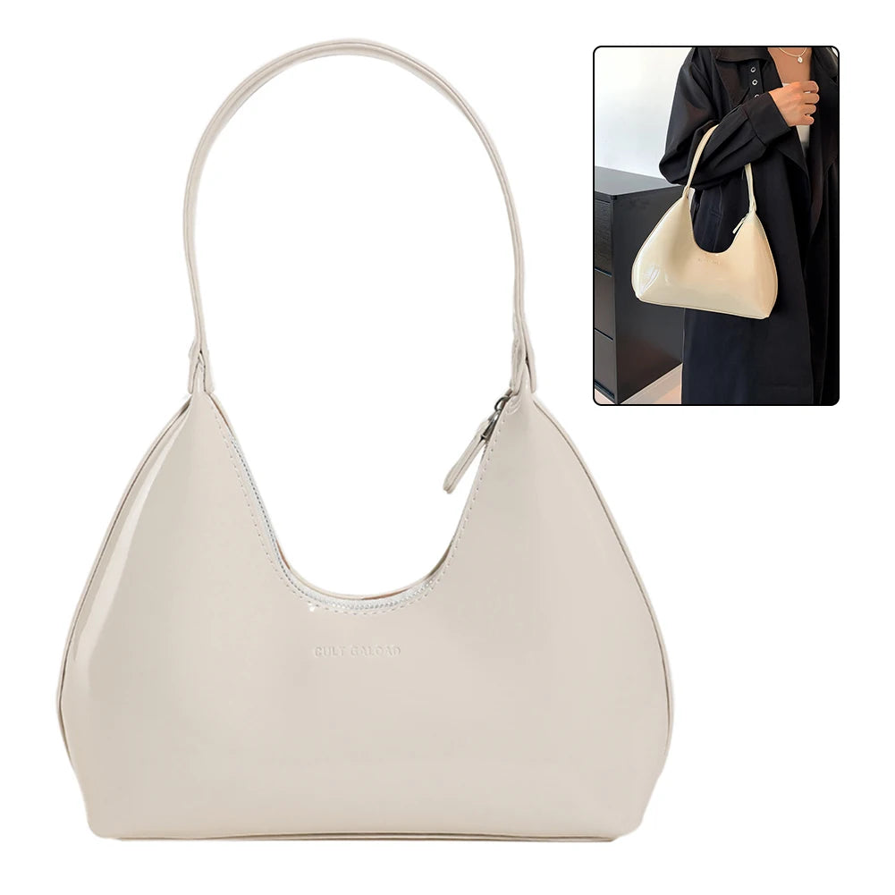 Patent Leather Tote Bag