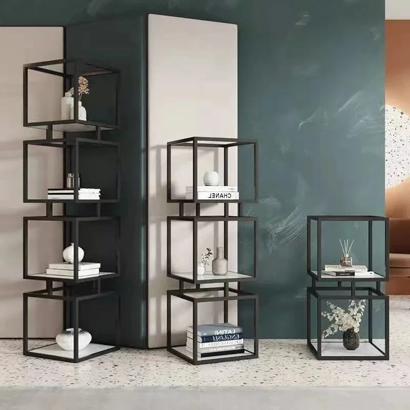 Nordic Iron Storage Rack Room Organizer Furniture