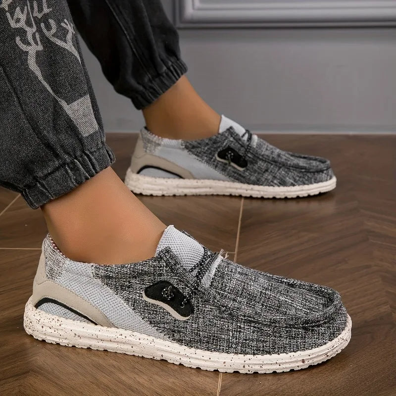 Men's Canvas Comfortable Breathable Casual Shoes