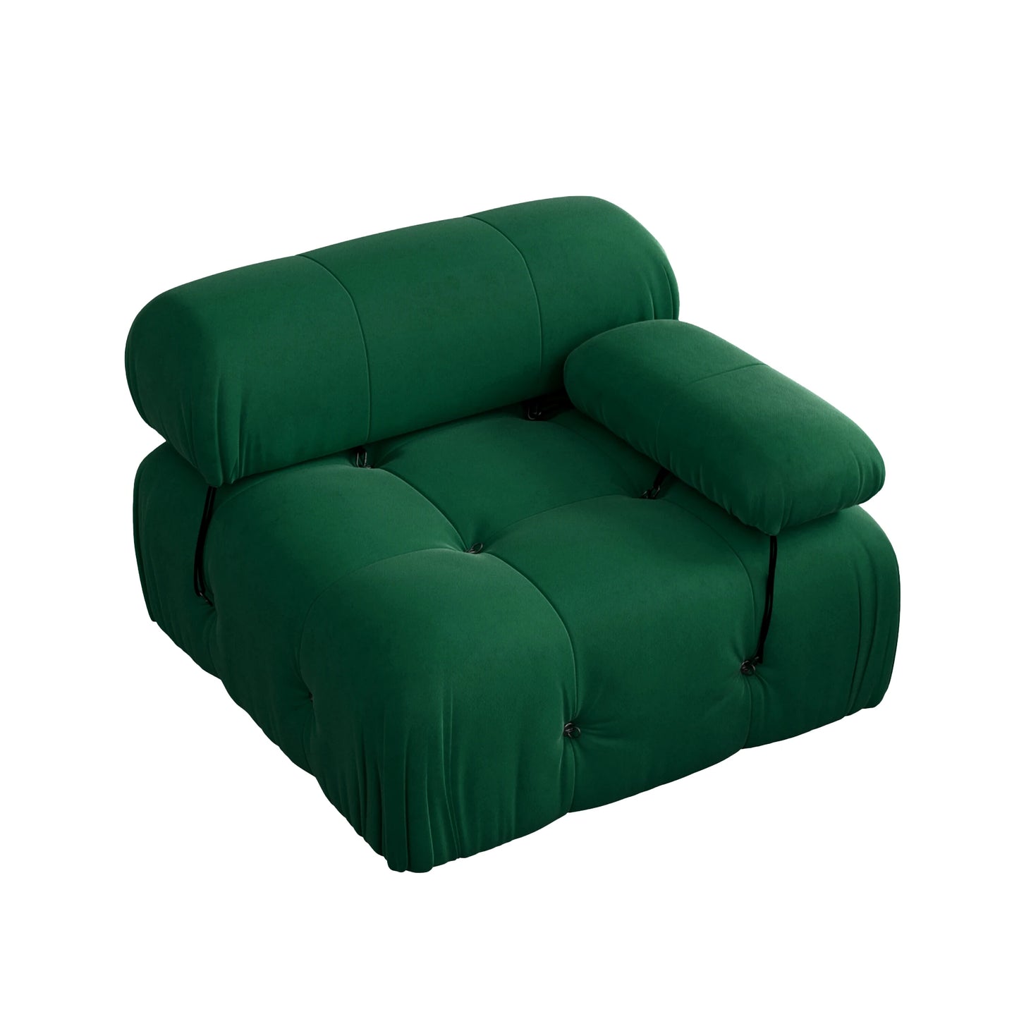 104" Modular Sectional Sofas Luxury Modern Velvet 4-Seat