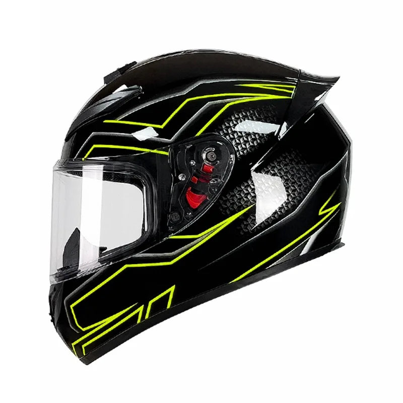 Motorcycle Helmet Safe All Seasons Full Helmet