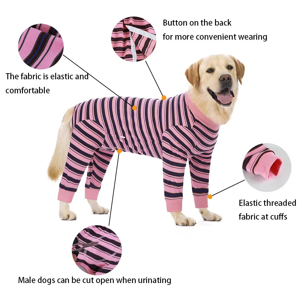 Full Cover Pajamas for Small Medium Large Dogs
