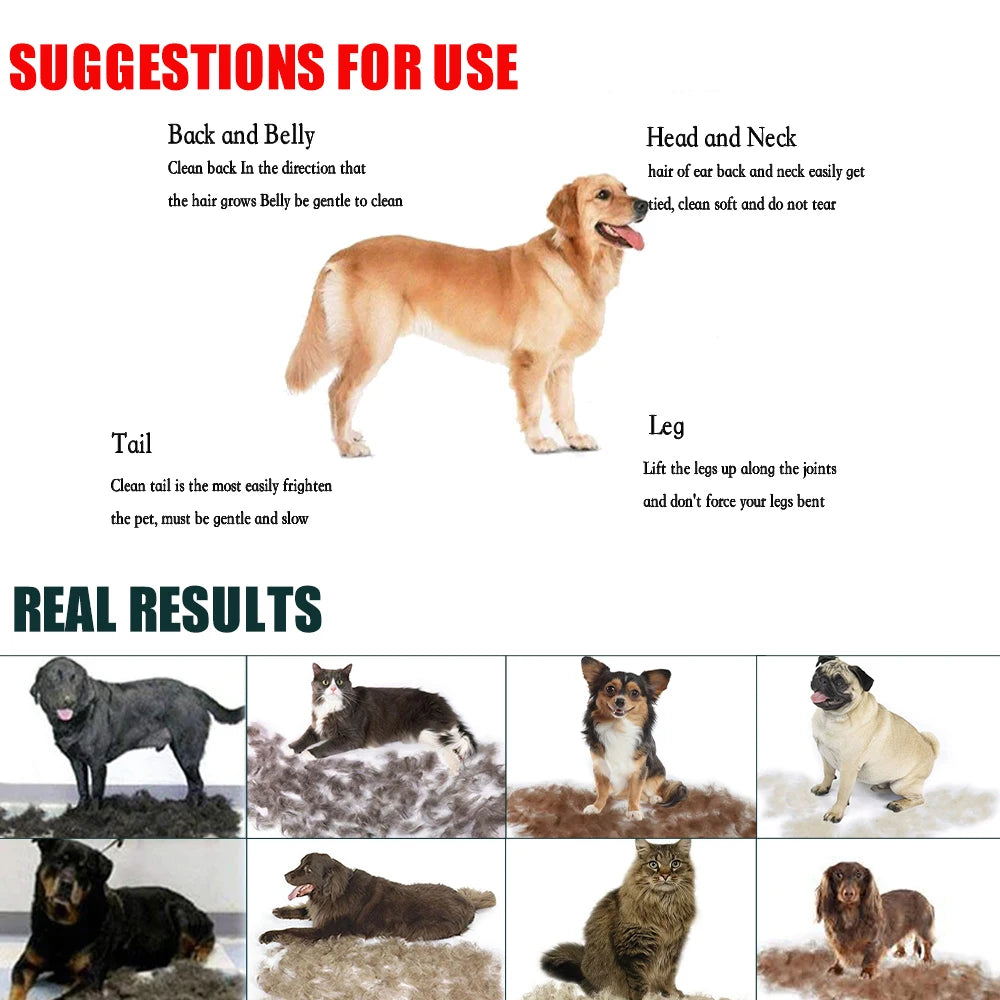 Cat & Dog Hair Removal Brush