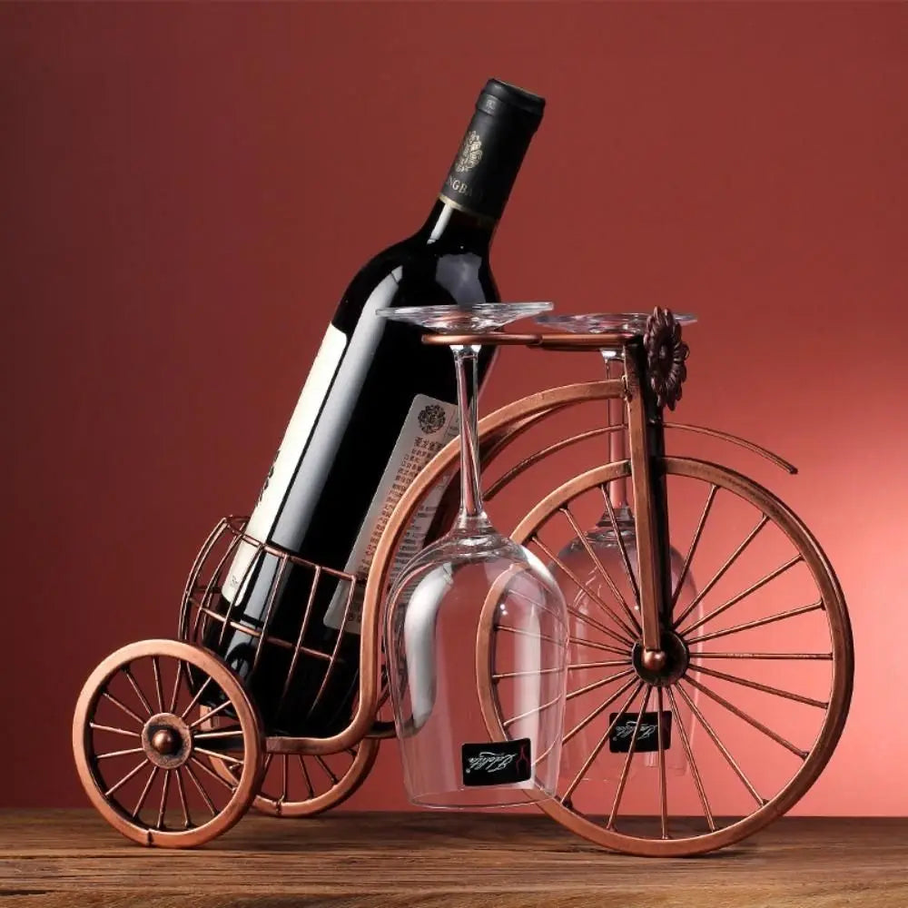 Creative Metal Wine Rack Vintage