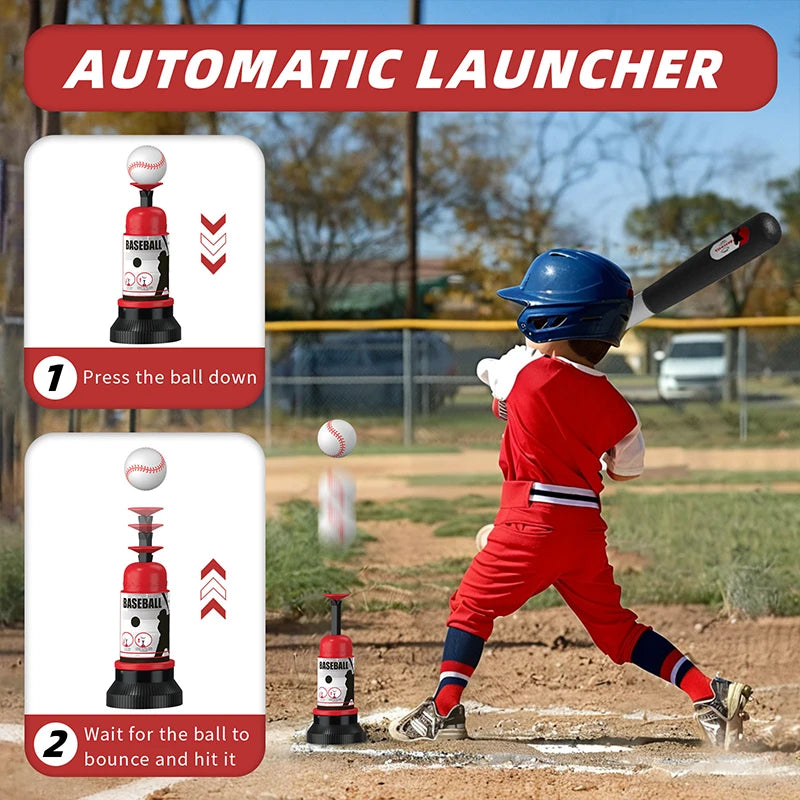 3 in 1 T Ball Set for Kids Baseball with Hanging Tee