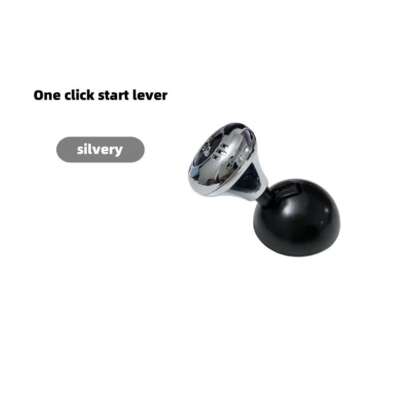 Metal Push-to-Start Button Cover Engine Start/Stop Joystick