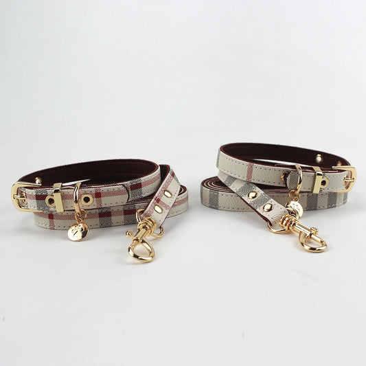 Fashion Leather Pet Supplies Collars for Medium Dogs