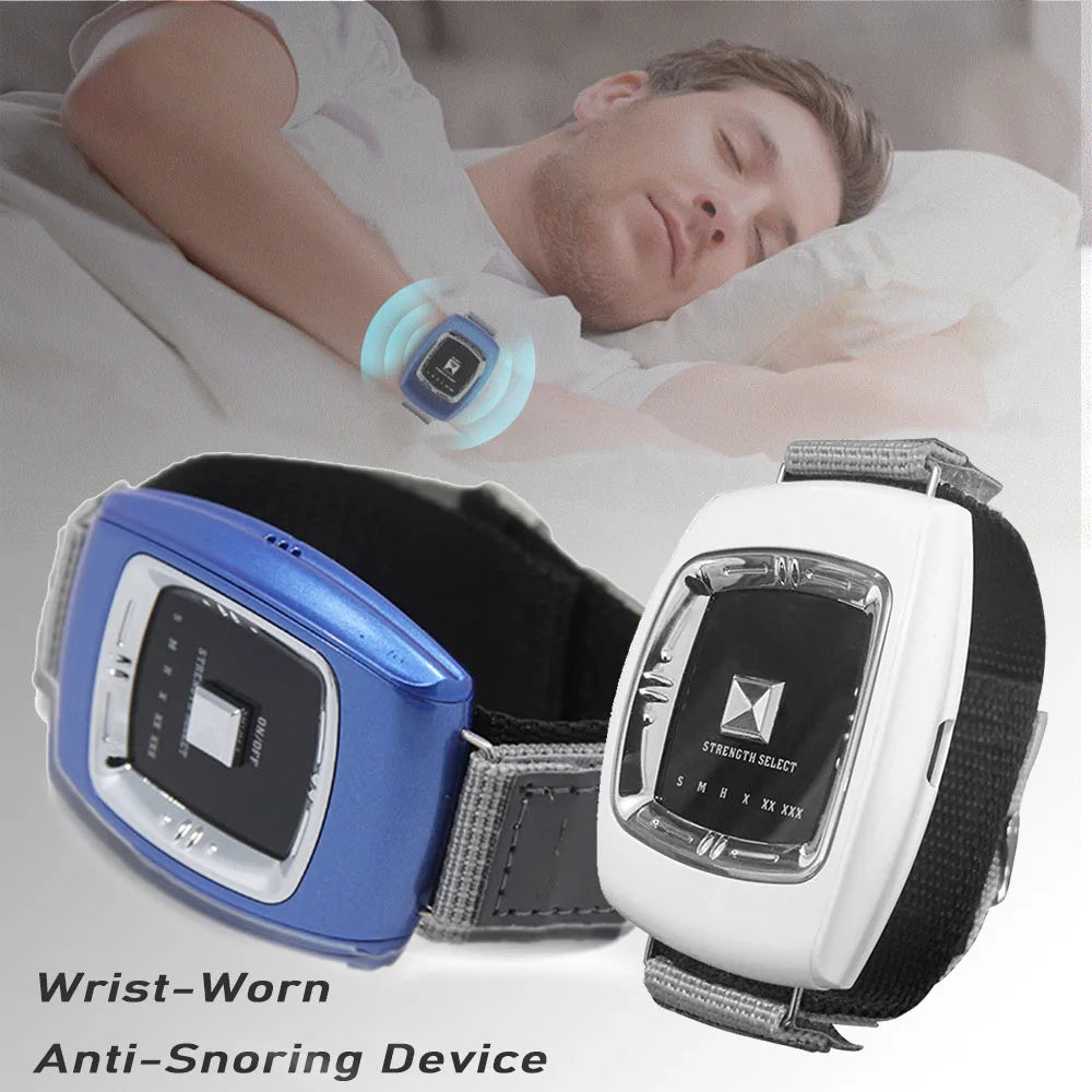 Electric Anti Snore Device Wrist Watch