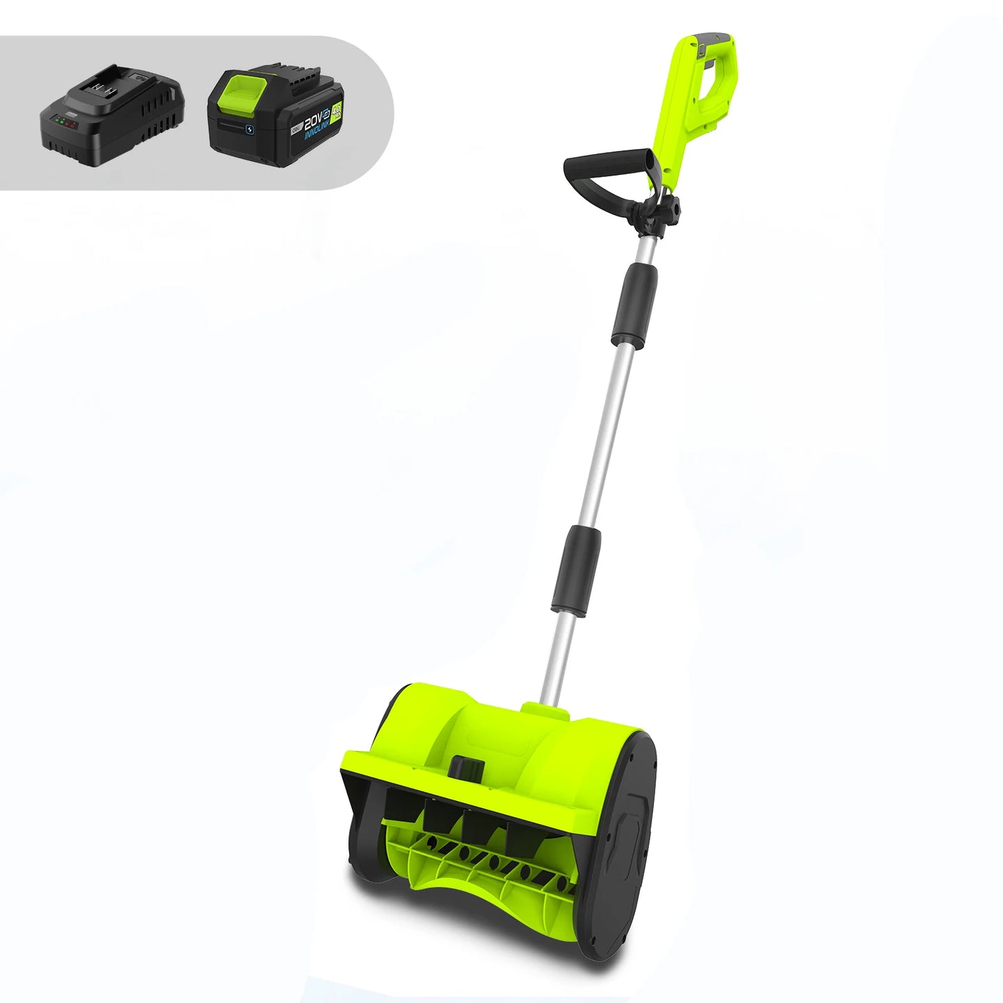 42V 20" Cordless Snow Blower Dual 4.0Ah Batteries & Charger Included