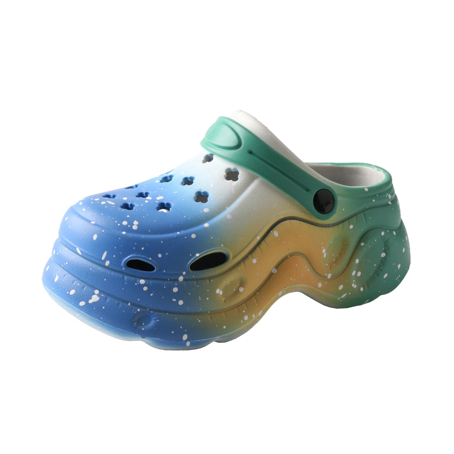 Gradient Anti-Slip Clogs Thick Soled