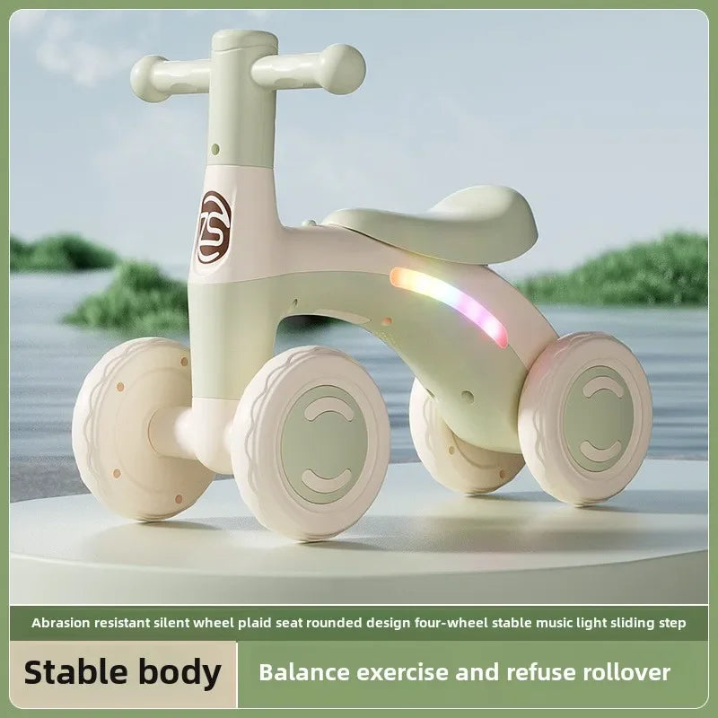 Anti-Tip Baby Balance Bike Ages 1-3
