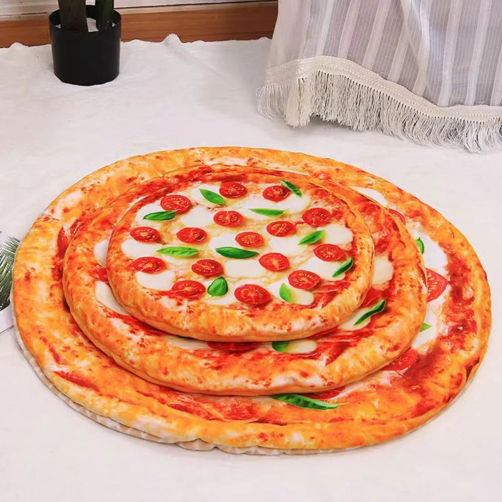 Comfort Pizza mat Soft Warm Dog Sleeping Bed