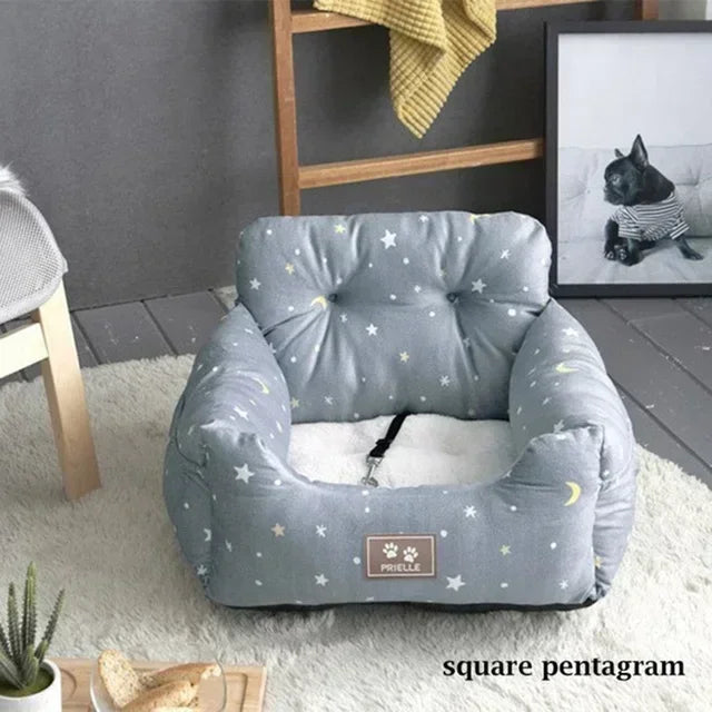 Dog Car Seat with Safety Belt