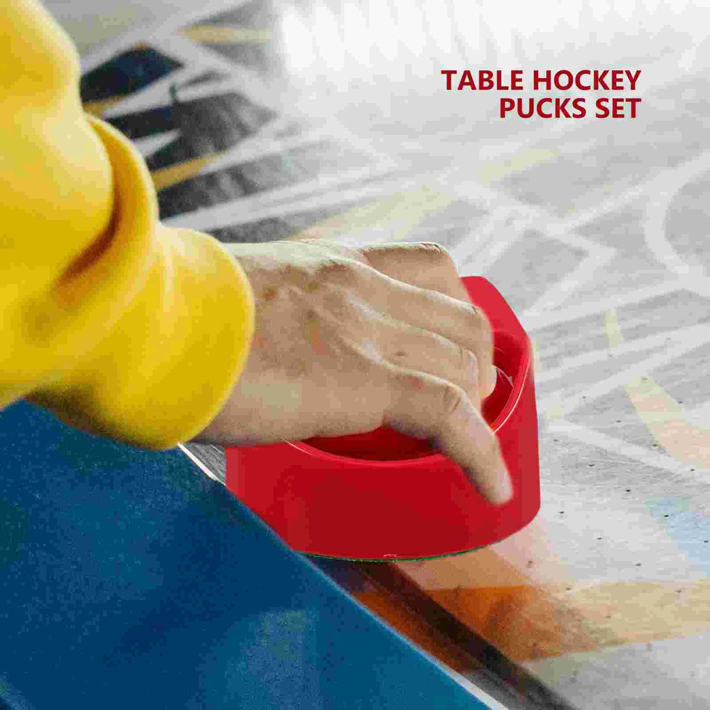 Air Hockey Accessories Pucks Plastic Tabletop Pushers