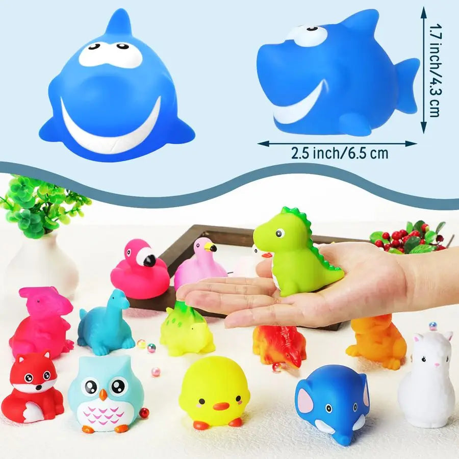 Floating Rubber Animal Toys for Toddlers Infants