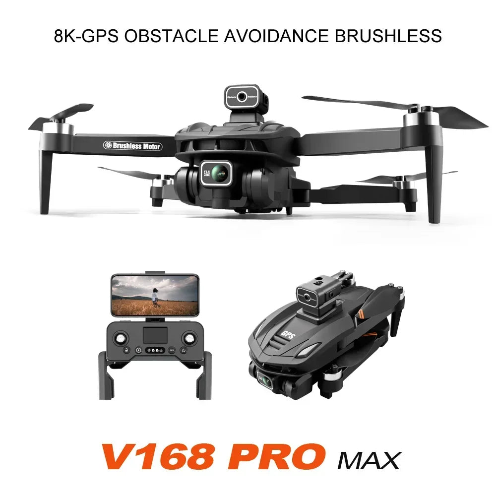 8K 5G GPS HD Aerial Photography Dual-Camera Omnidirectional Obstacle Avoidance Drone