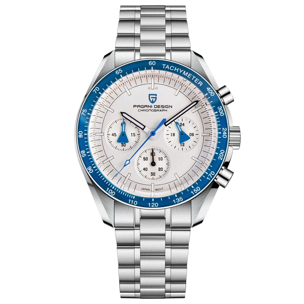 Moon Watch Mens Quartz Chronograph
