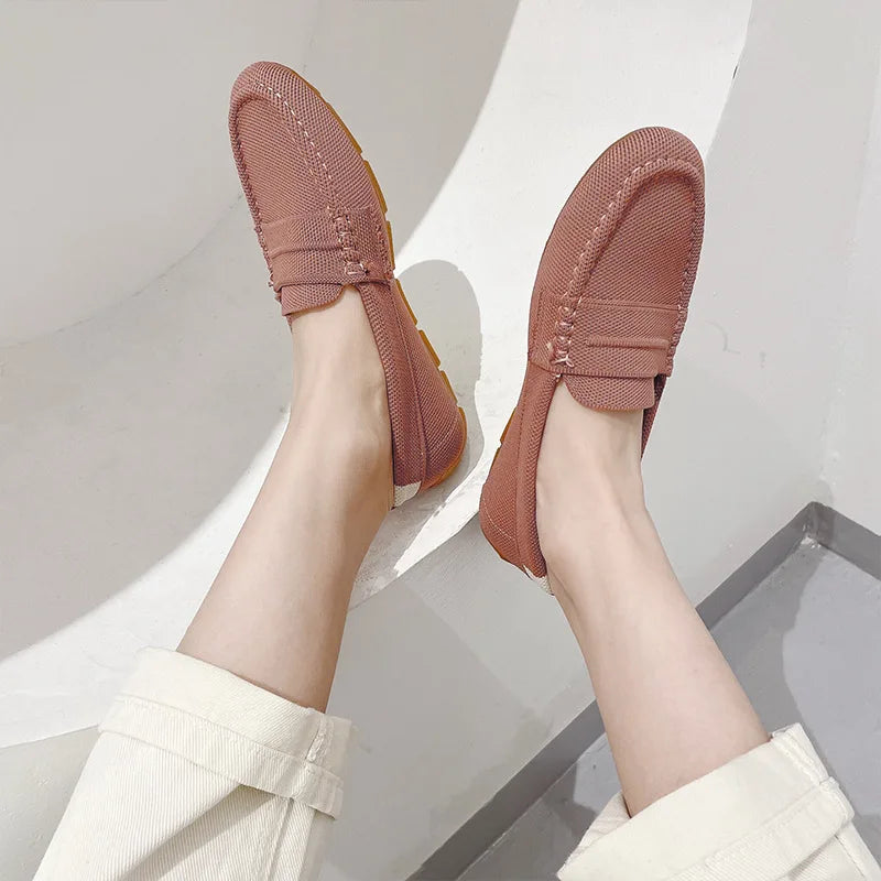 Large 43/44 women's anti-skid rubber sole casual shoes