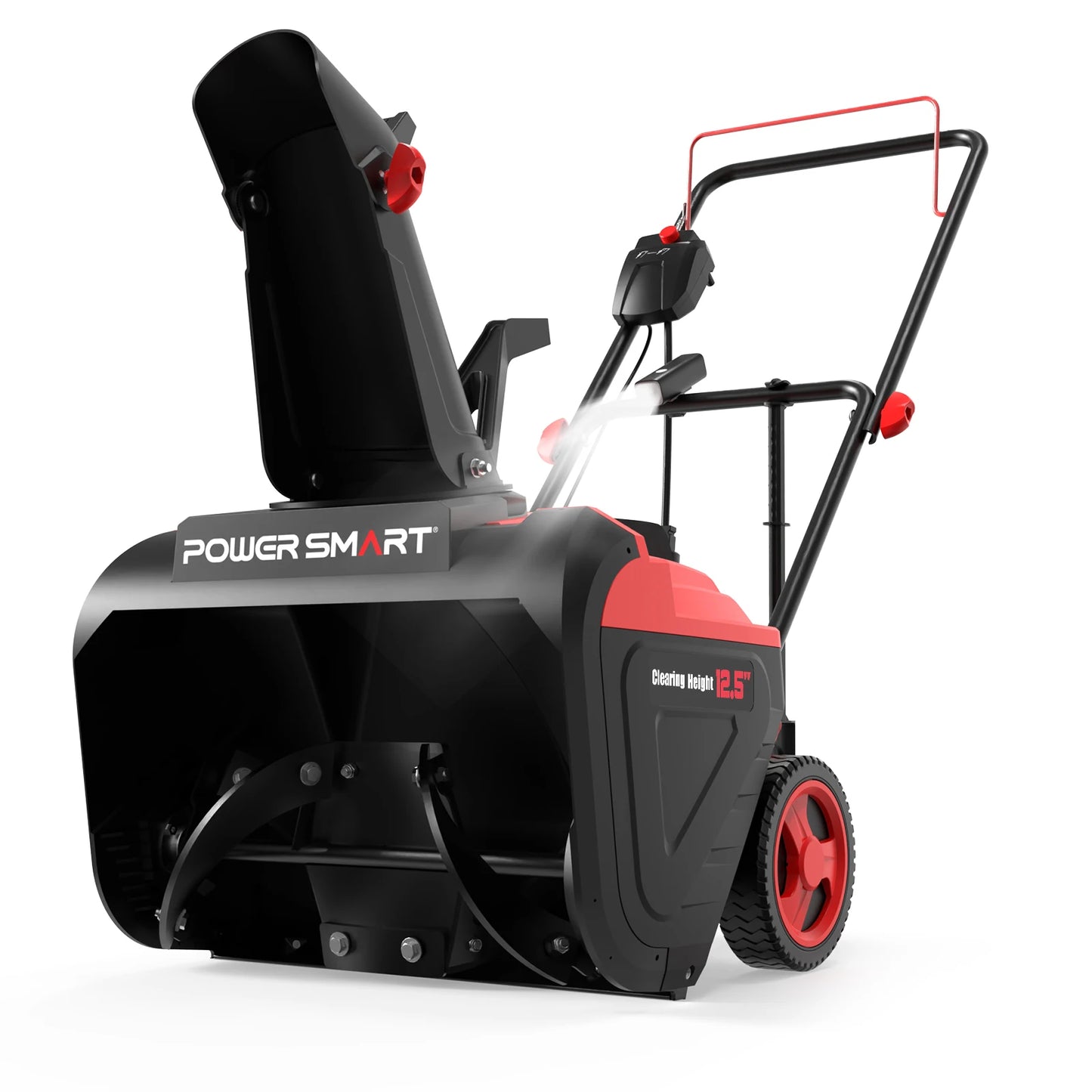 21" Snow Blower with 180° Chute 30ft Throw Distance