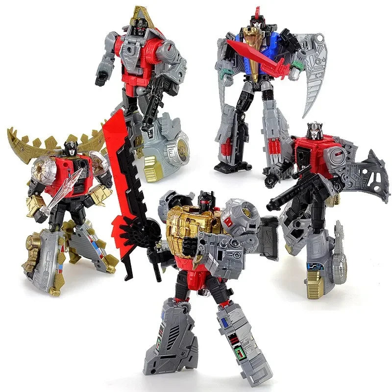 5IN1 Transformer Robot Toy Dinobots Action Figure