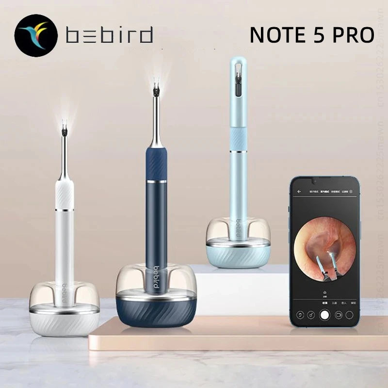 Note5 Pro Ear Cleaner Smart Visual Ear Wax Sticks Endoscope Tweezers