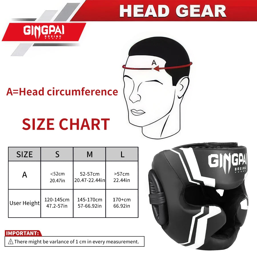 Boxing MMA Safety Helmet Head Gear