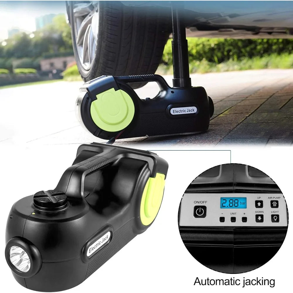 Electric 5 Ton Car Jack Hydraulic with Electric Impact Wrench