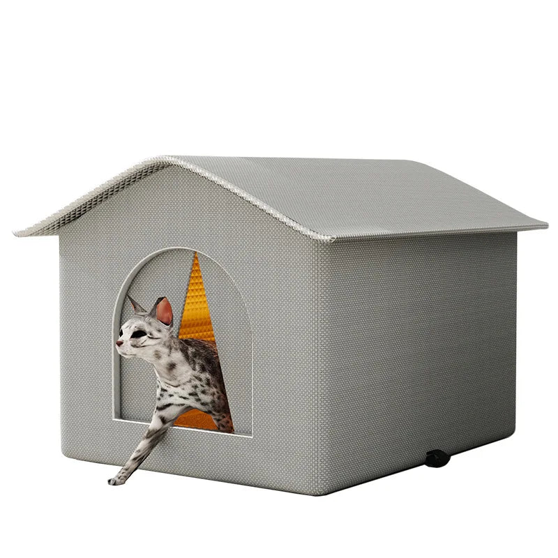 Stray Cat Dog House Waterproof Foldable Washable