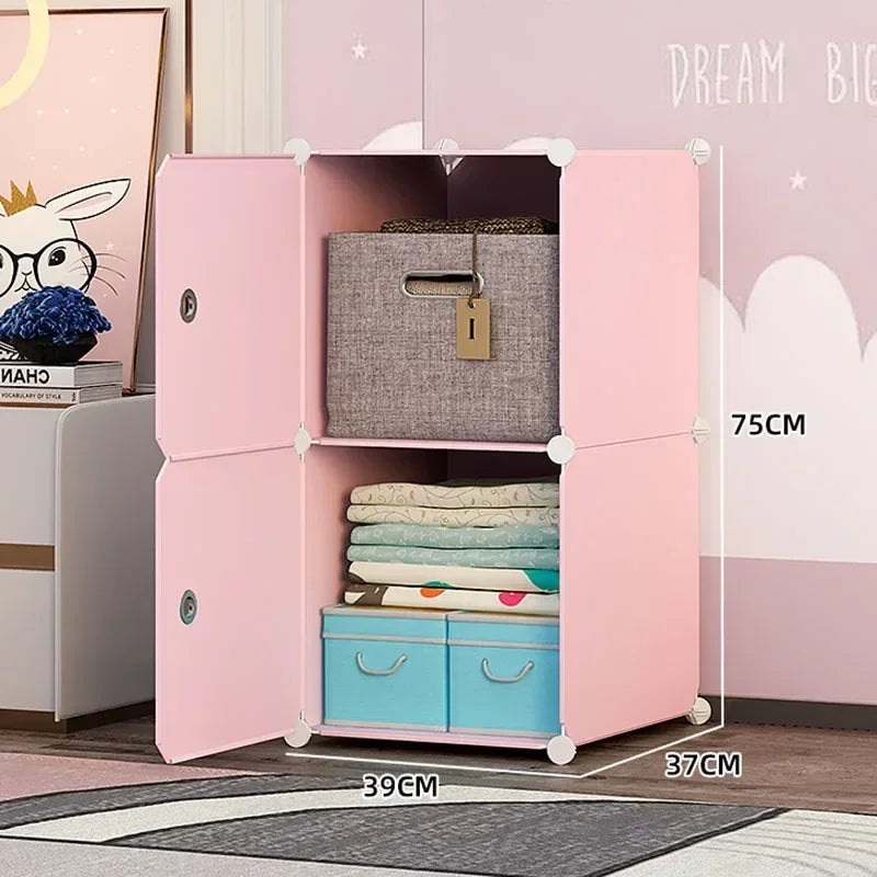 Kids Simple Closet Storage Organizer