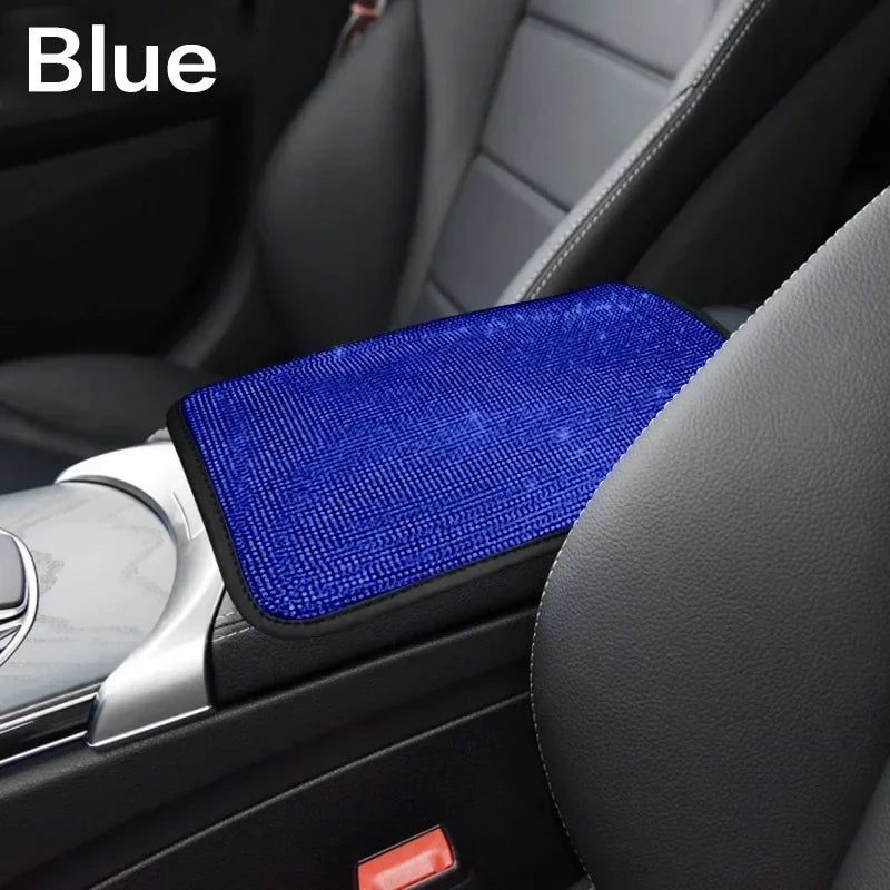 Diamond-Accented Car Interior Armrest Pad