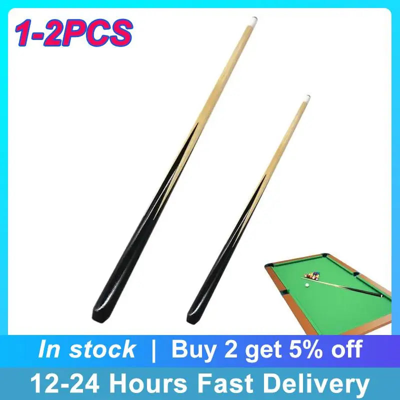 Billiard Cue Sticks 68cm Wooden for Young Players